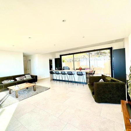 Super Villa Moderne Corbara Vue Mer Esterno foto