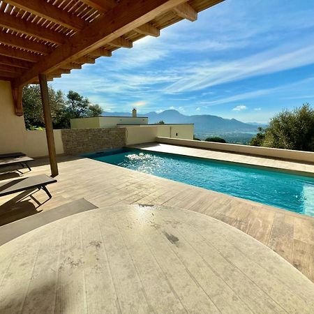 Super Villa Moderne Corbara Vue Mer Esterno foto