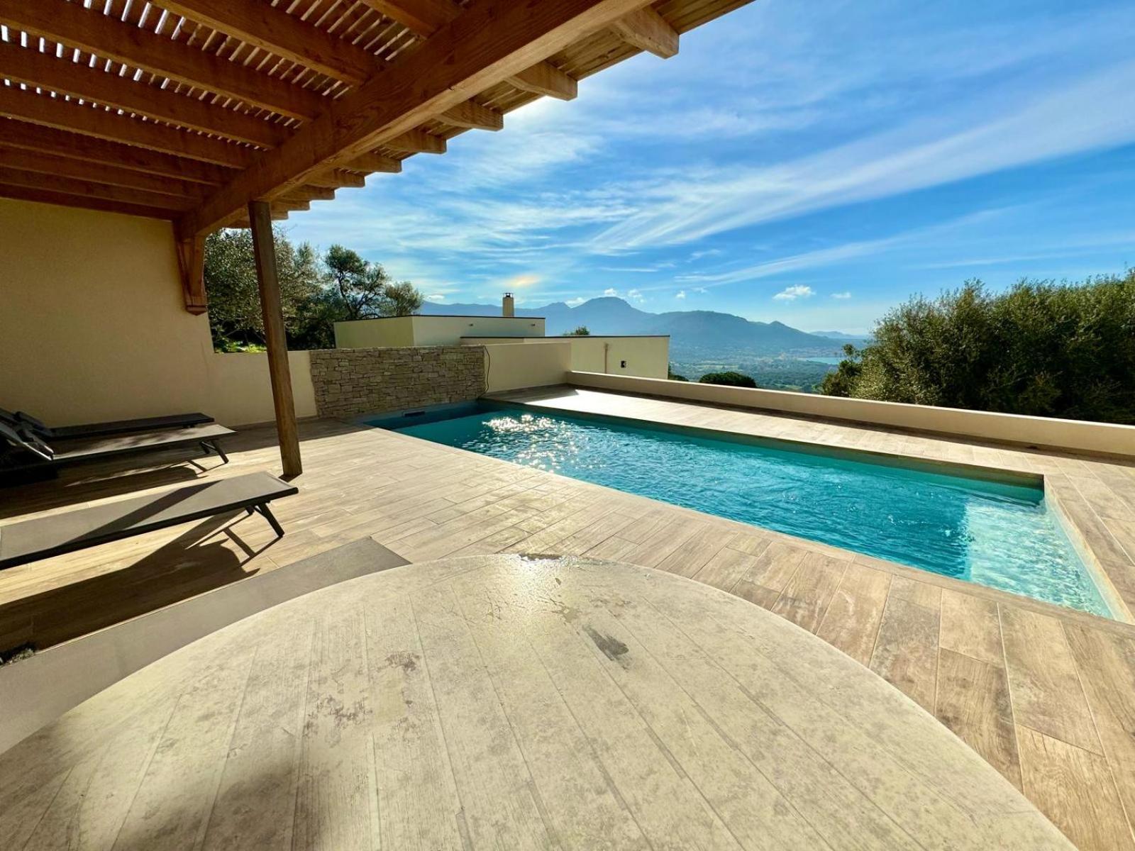 Super Villa Moderne Corbara Vue Mer Esterno foto