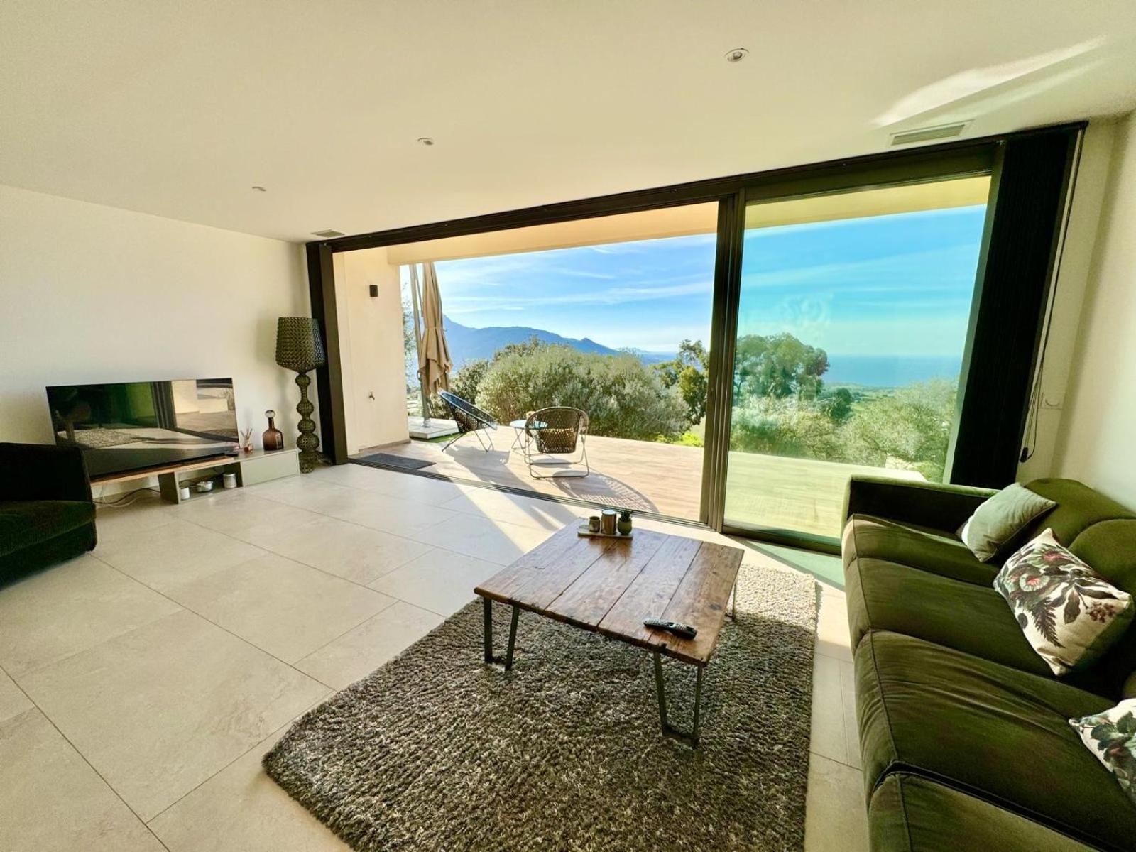 Super Villa Moderne Corbara Vue Mer Esterno foto